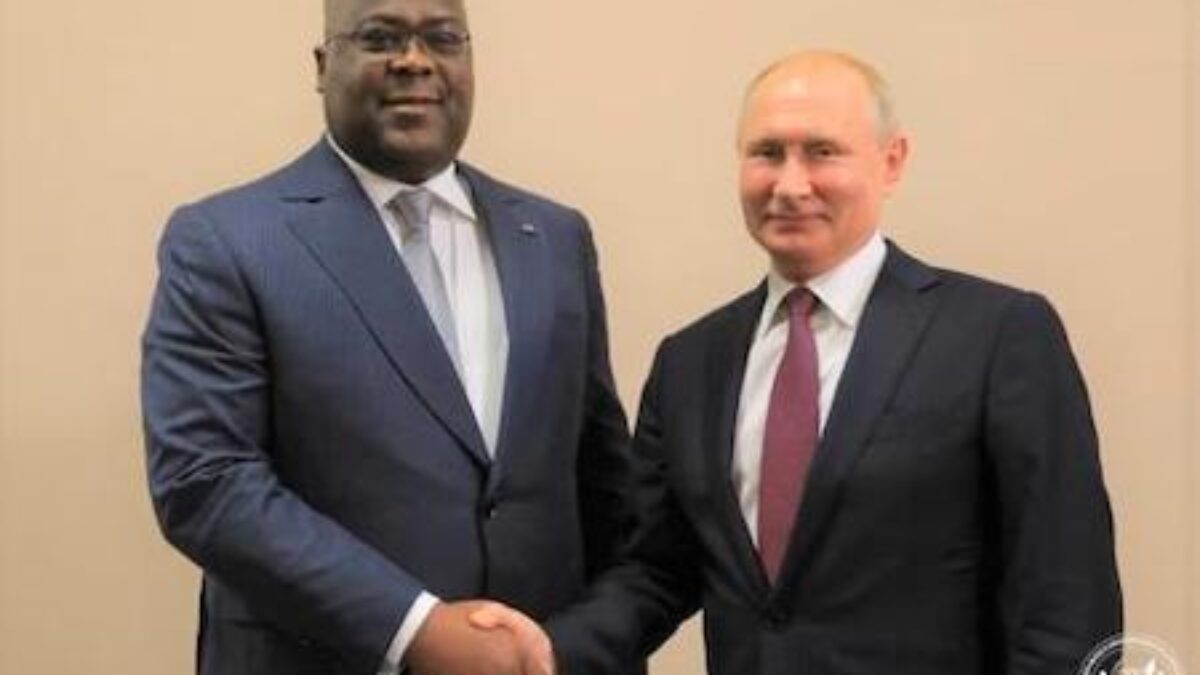 Rdc Quand Tshisekedi Fait Les Yeux Doux La Russie De Poutine