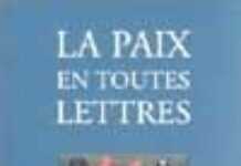 Les lettres de la paix