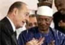 Jacques Chirac attendu jeudi à Bamako