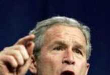 Le soleil ne brille pas pour G.W. Bush au Moyen Orient