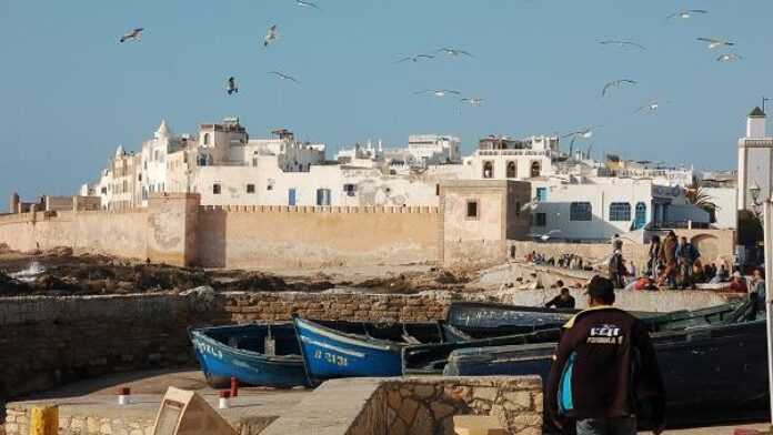 Vue générale d'Essaouira depuis le port