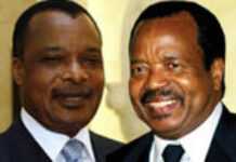 Sassou Nguesso et Paul Biya