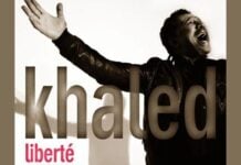 Liberté, pochette de l'album de Khaled