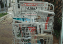 kiosque de presse