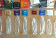 Différentes marques de préservatifs