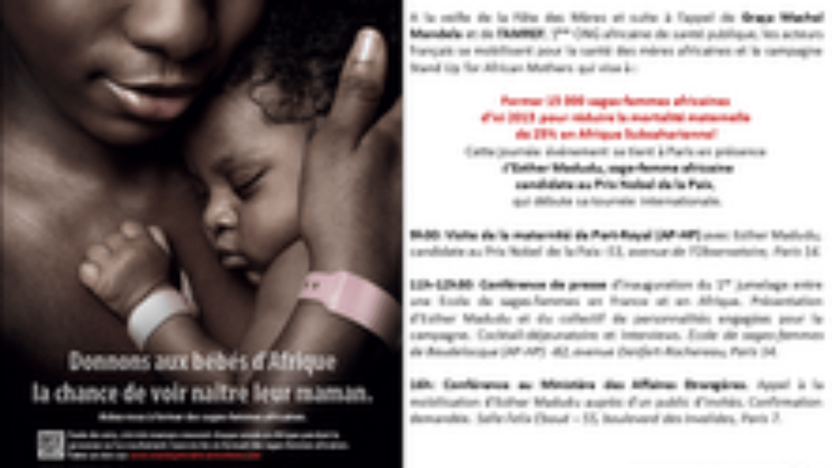 Donnons Aux Bebes D Afrique La Chance De Voir Naitre Et De Feter Leur Maman