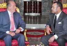 Juan Carlos rend visite à Mohammed VI