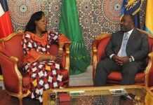 Centrafrique : Catherine Samba-Panza en visite au Gabon