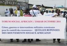 Forum social africain 2014 : la société civile prône une Afrique souveraine