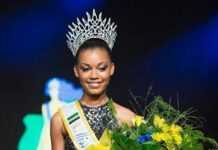 Reine Ngotala élue Miss Gabon 2015