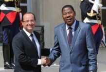 France : le Président béninois Boni Yayi rencontre François Hollande