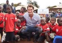 Le tennisman Roger Federer au Malawi pour inaugurer une école maternelle