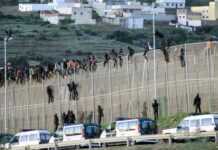 Maroc : 185 migrants passent la frontière espagnole de Ceuta