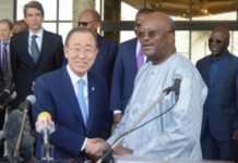 Réconciliation nationale au Burkina : Ban Ki-moon encourage Kaboré