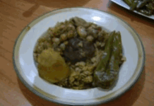 Couscous de blé noicer (pâte traditionnelle)