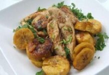 Poulet aux bananes plantains