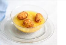 Marmelade d’ananas et ses beignets à la vanille