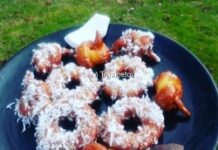 Beignets à la noix de coco fraîche