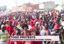 La coalition de l’opposition togolaise appelle au changement alors que le Gouvernement durcit la repression