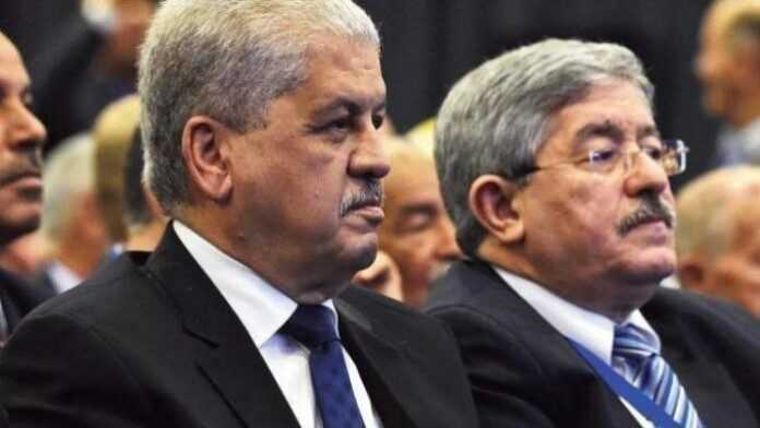 Les anciens Premiers ministres d'Algérie, Abdelmalek Sellal et Ahmed Ouyahia