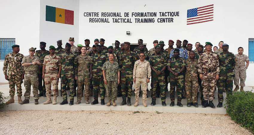 Sénégal, Flintlock 2020 : exercice militaire multinational au CET de Thiès