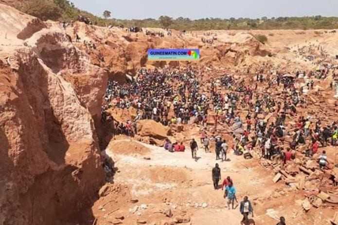 Guinée : l'éboulement dans une mine d'or artisanale à Kodjoulen fait 8 morts