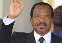 Le Président du Cameroun, Paul Biya