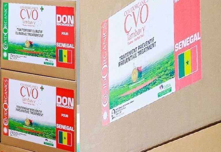 Le Sénégal réceptionne son lot de Covid-Organics de Madagascar