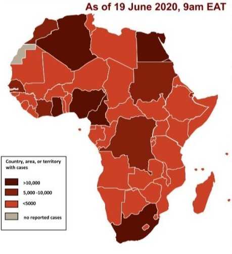 Coronavirus en Afrique : le point par pays au 19 juin 2020
