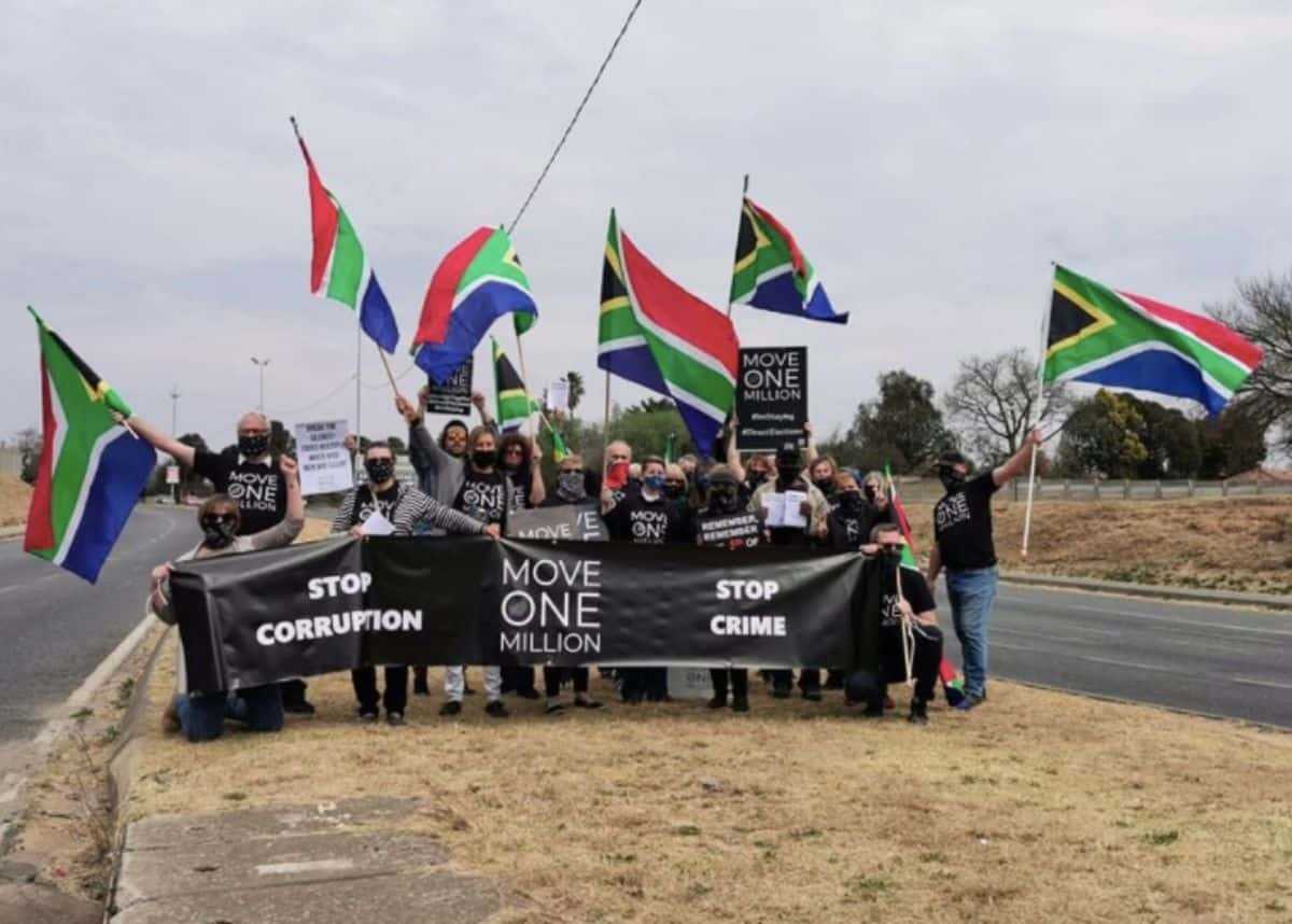 Afrique du Sud : la marche «Move One Million» contre la corruption