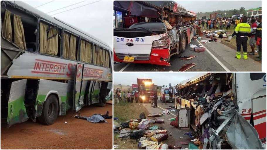 Ghana : un accident de route fait 10 morts, plus de 80 blessés