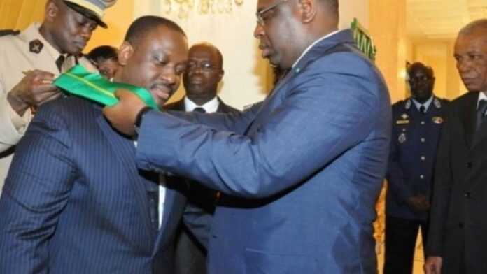 Guillaume Soro et Macky Sall