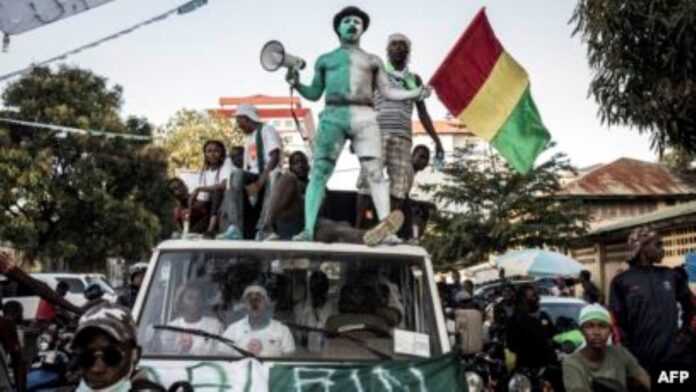 Partisans de Cellou Dalein en Guinée