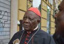 Le cardinal Christian Tumi