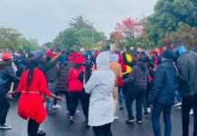 Manifestation de l'EFF