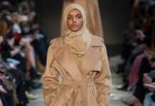 Halima Aden en Max Mara