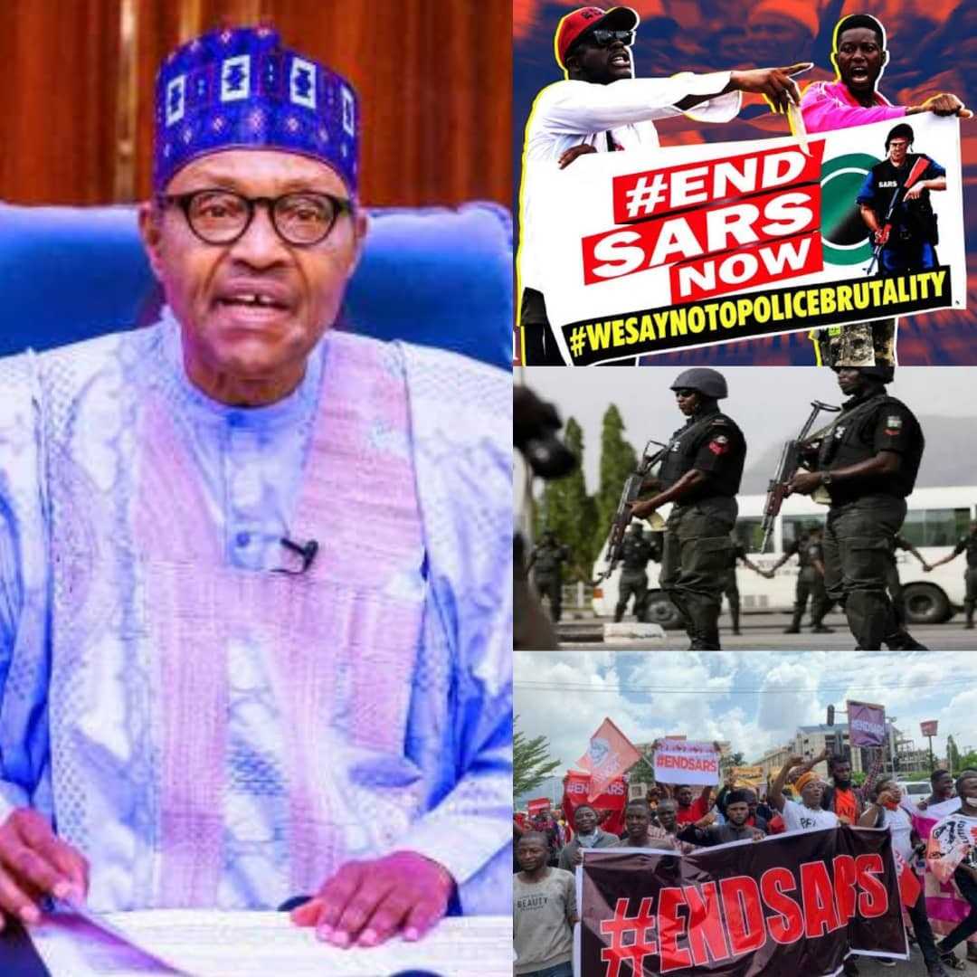 EndSARS : Buhari appelle les manifestants à la table des négociations