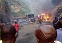 Cameroun : 53 personnes brûlées dans l’accident d’un bus