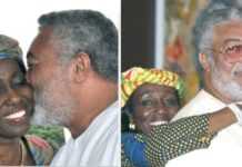 Nana Konadu et John Rawlings, un amour éternel !