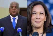 Félix Tshisekedi et Kamala Harris