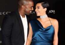 Kanye West et Kim Kardashian