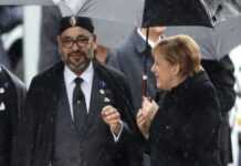 Le roi Mohammed VI et la chancelière Angela Merkel