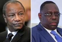 Les Présidents Alpha Condé et Macky Sall