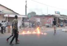 Manifestations à Bignona, en Casamance