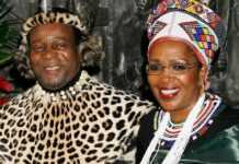 Le roi Goodwill Zwelithini et la reine Mantfombi Dlamini