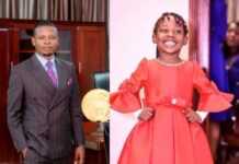 Shepherd Bushiri et sa fille Israella