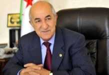 Le Président algérien, Abdelmadjid Tebboune