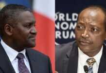 Aliko Dangote et Patrice Motsepe ok