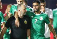 Djamel Belmadi et Riyad Mahrez