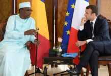 Idriss Déby Itno et Emmanuel Macron